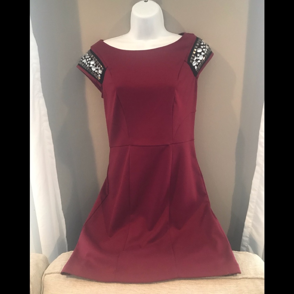 Allen B studded dress